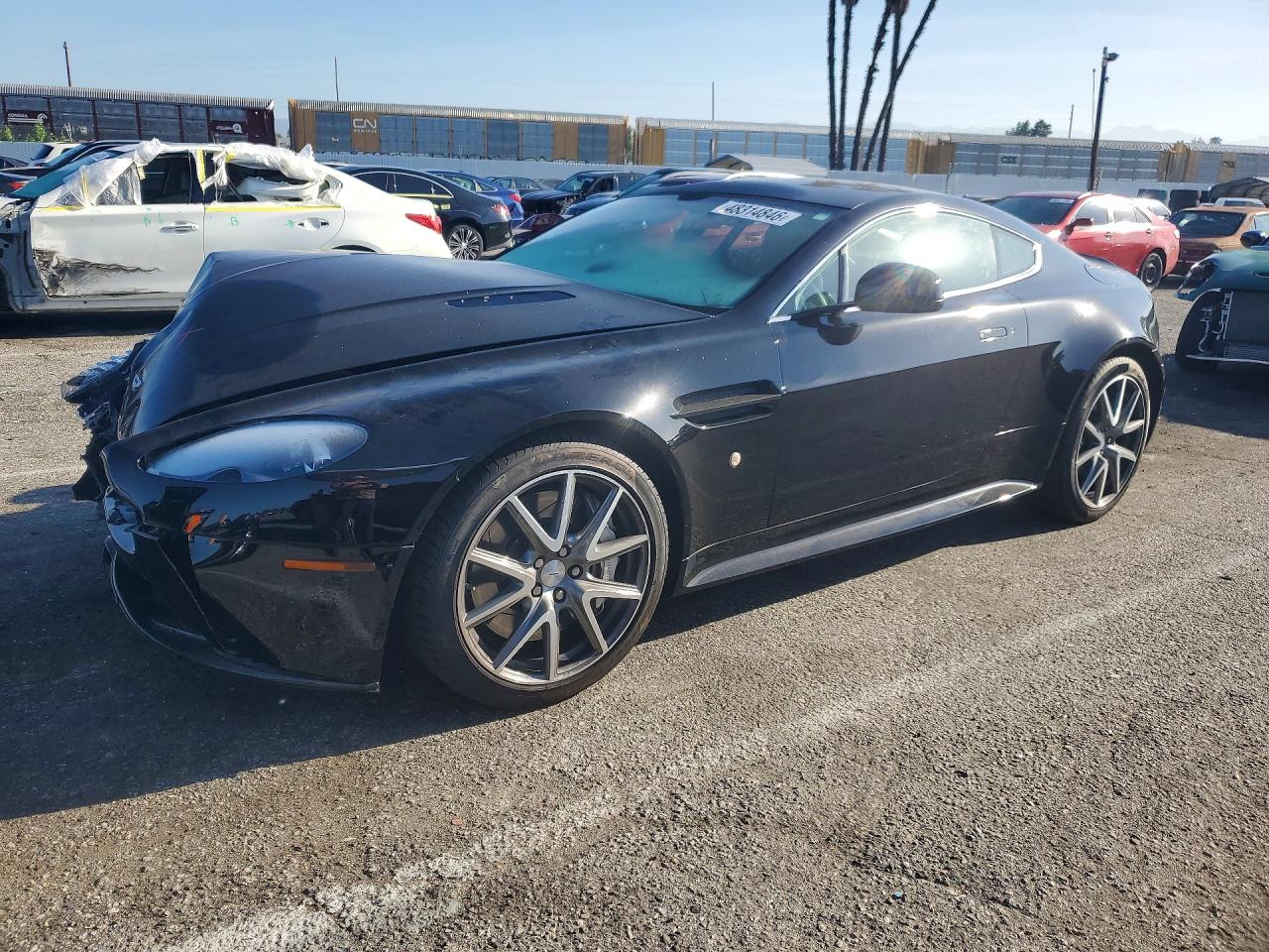 2012 Aston Martin Vantage, VIN SCFEKBDL9CGC15716 — Front end