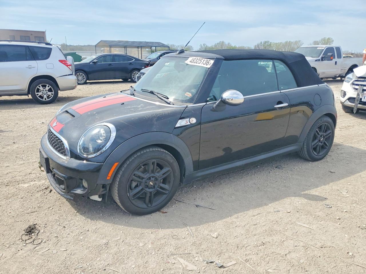 2012 MINI Convertible S, VIN WMWZP3C5XCT296706 — Hail