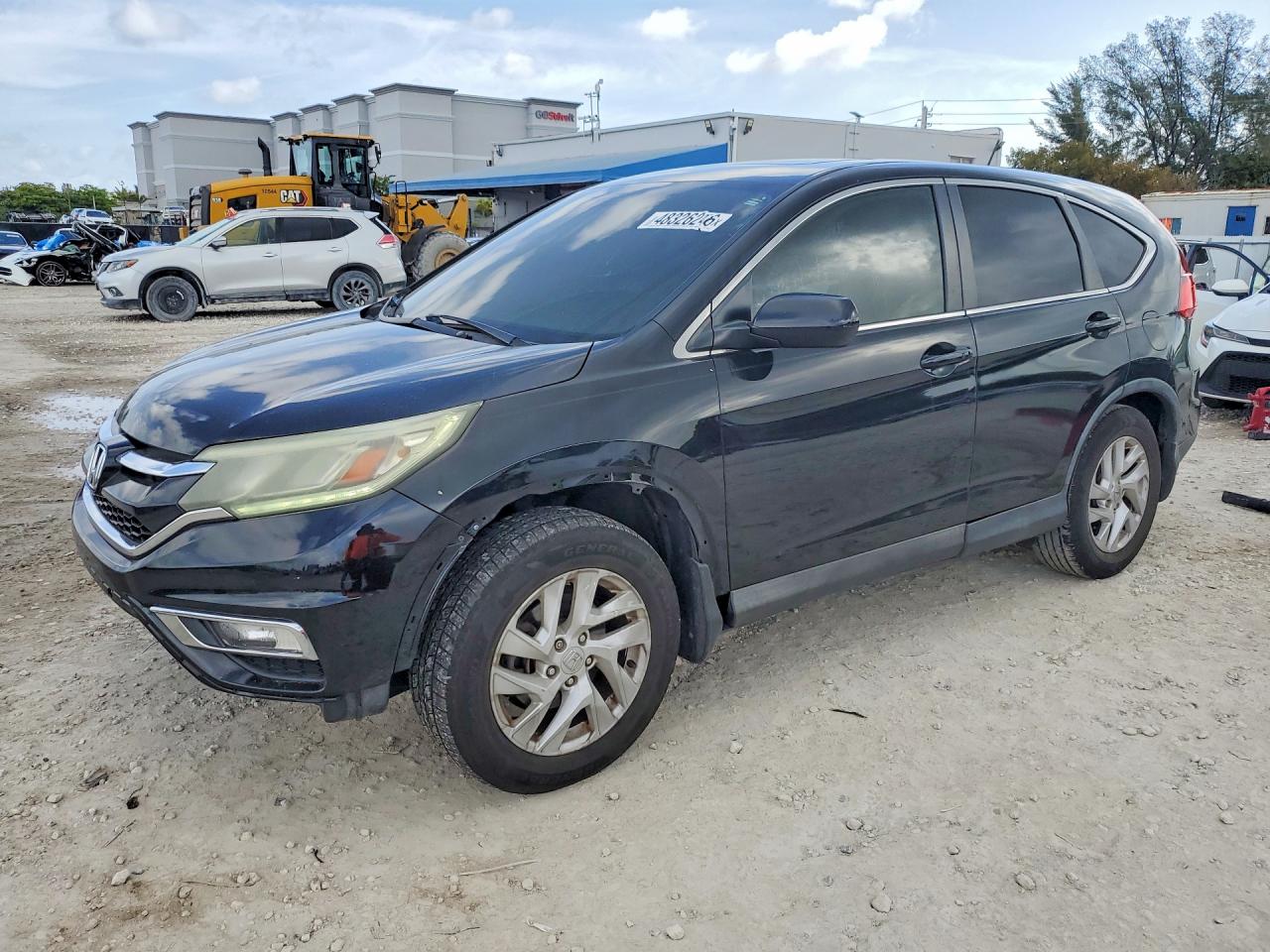 2016 Honda CR-V EX, VIN 3CZRM3H58GG722460 — Пожар в салоне