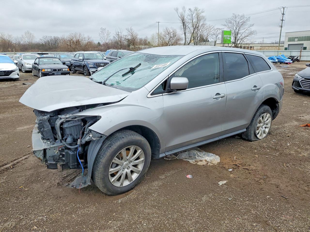 2012 Mazda CX-7 i SV, VIN JM3ER2A56C0419631 — Перед