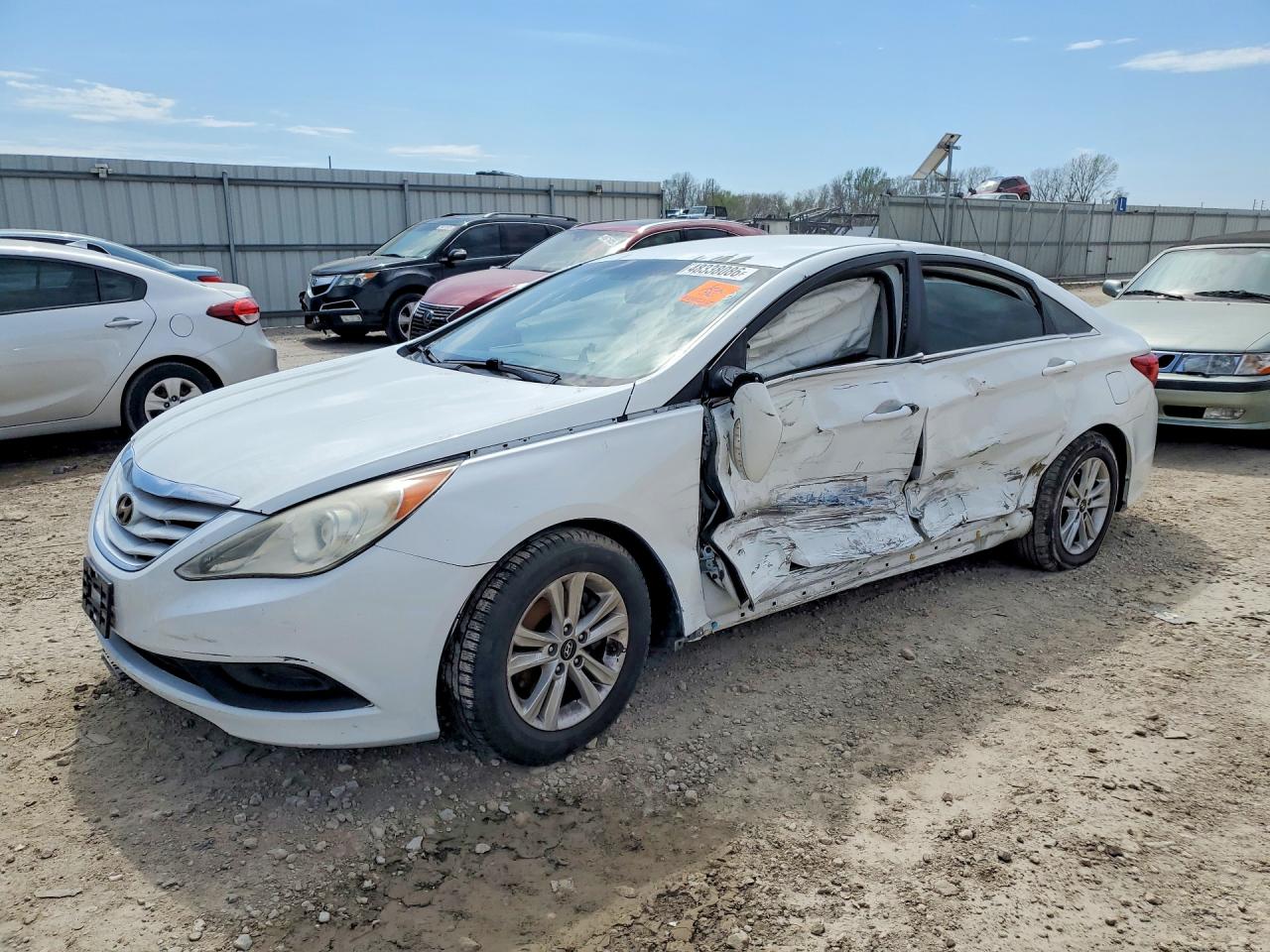 2014 Hyundai Sonata GLS, VIN 5NPEB4AC3EH916620 — All over