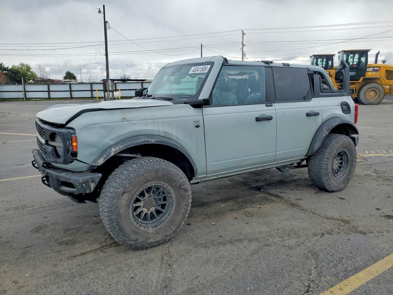 2023 Ford Bronco Big Bend, VIN 1FMDE5DH7PLB94577 — Rollover