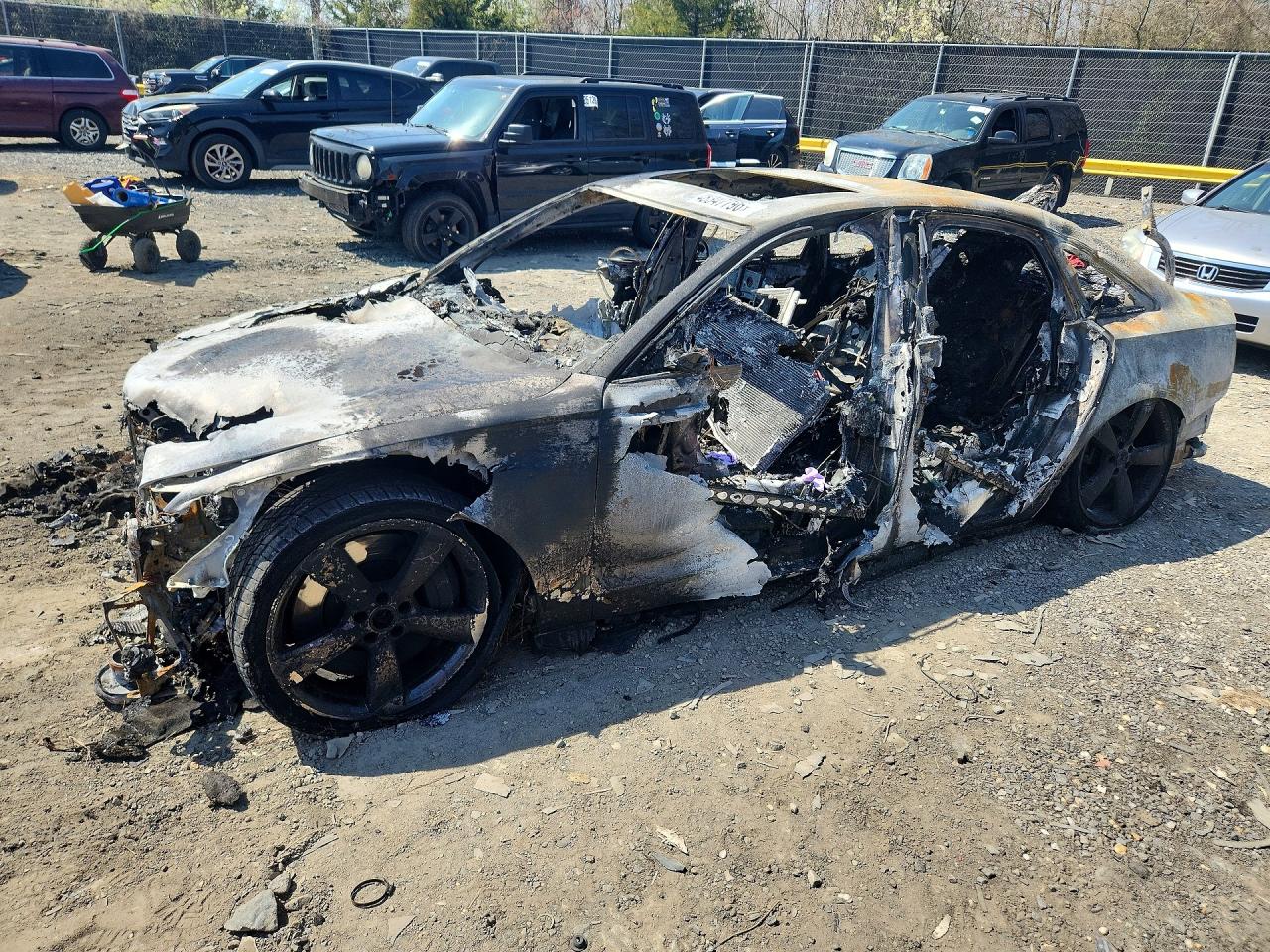 2014 Audi S6 Prestige, VIN WAUF2AFC7EN060411 — Burn