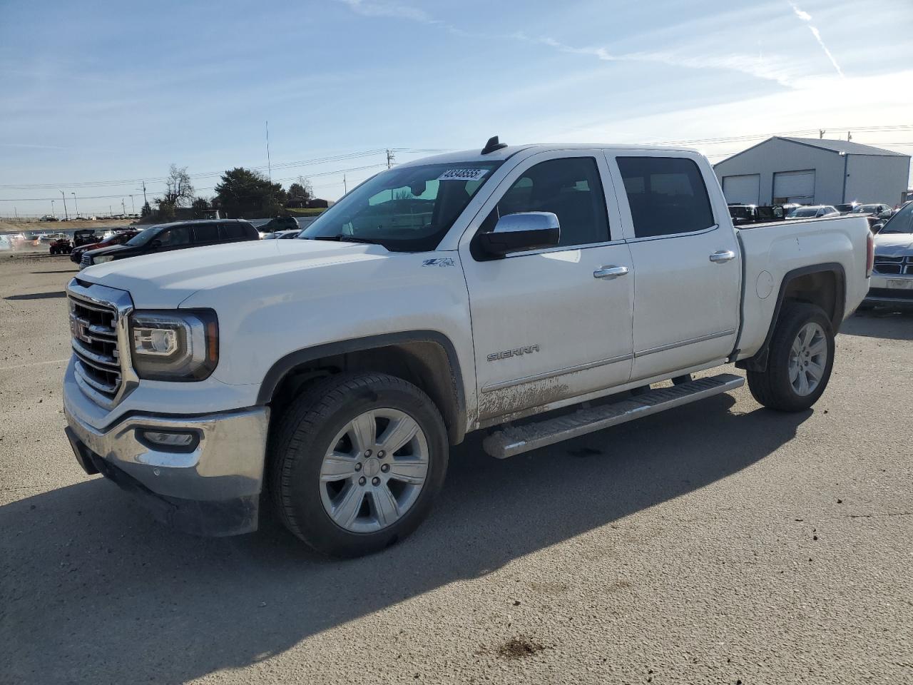 2018 GMC Sierra 1500 SLT, VIN 3GTU2NEC0JG359258 — Rear end