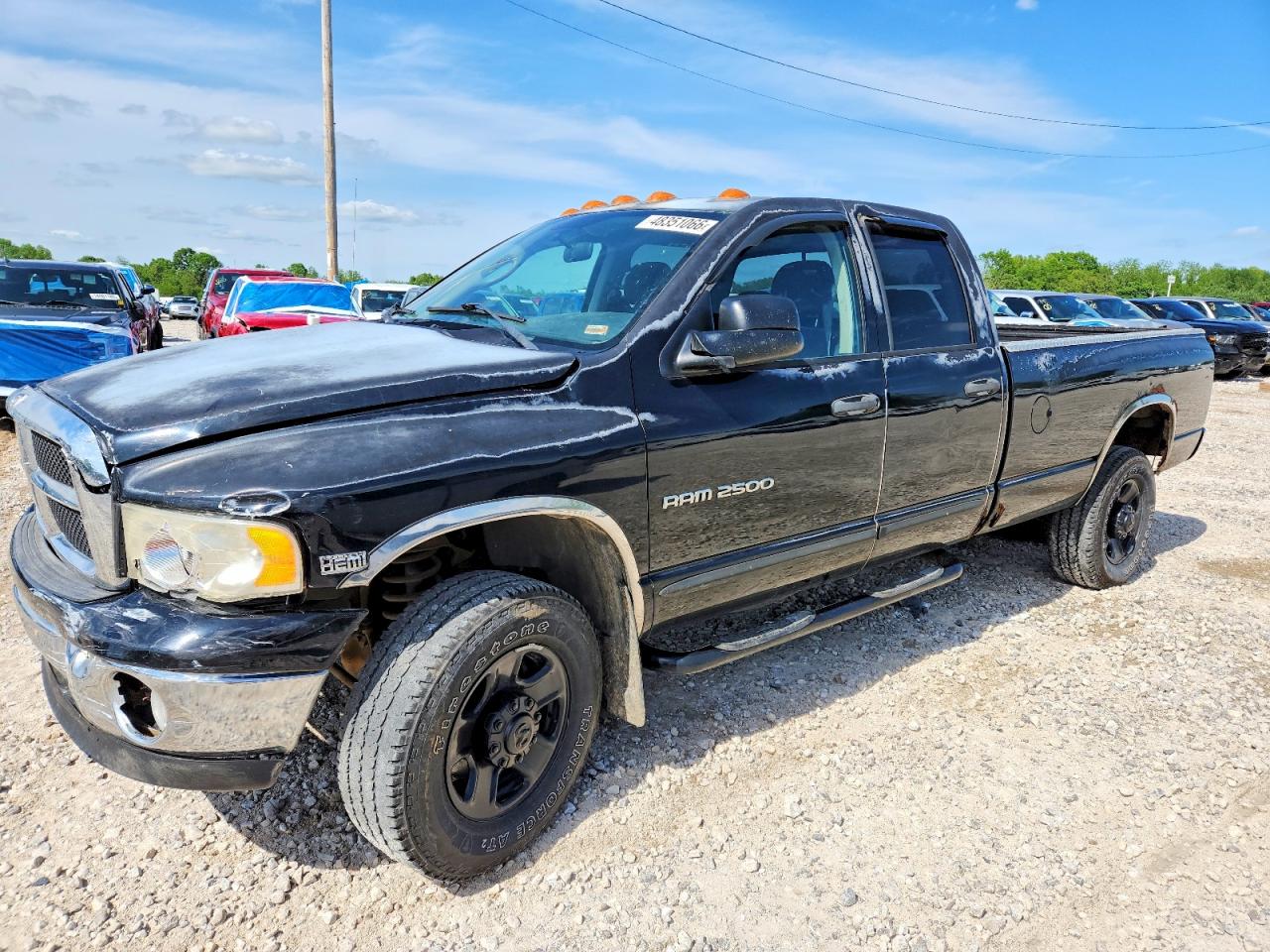 2004 Dodge 2500 SLT, VIN 3D7KU28D94G162619 — Front end