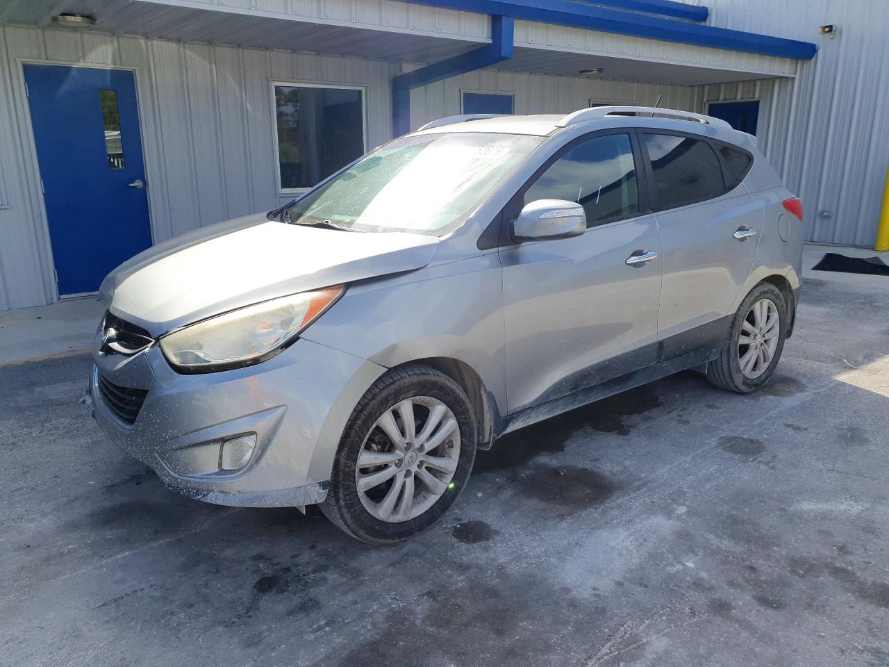 2012 Hyundai Tucson GLS, VIN KM8JU3AC5CU487627 — Front end