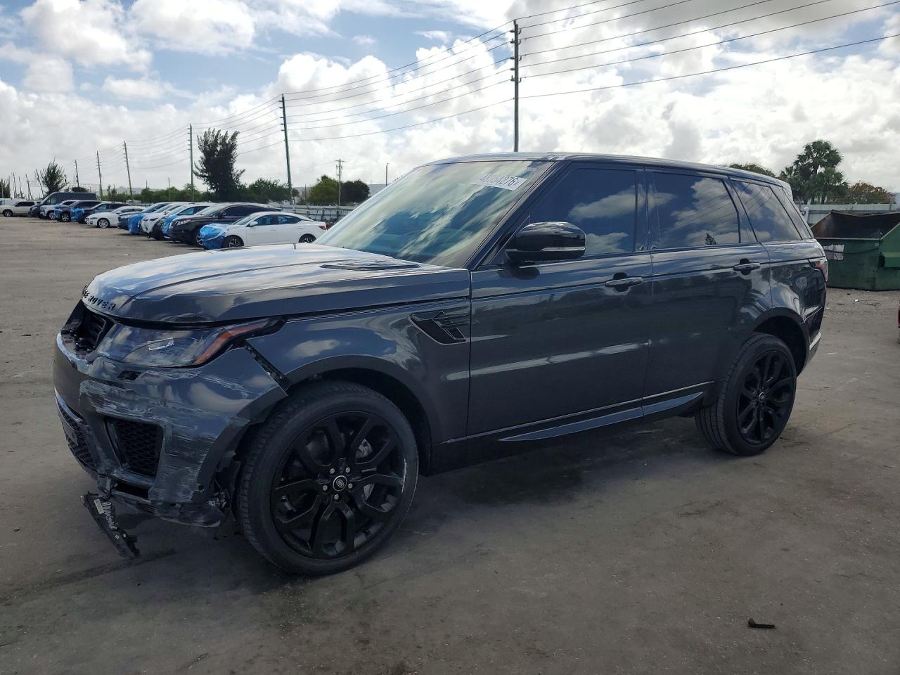 2021 Land Rover Range Rover Sport HSE Silver Edition, VIN SALWR2SU2MA791071 — Rear end