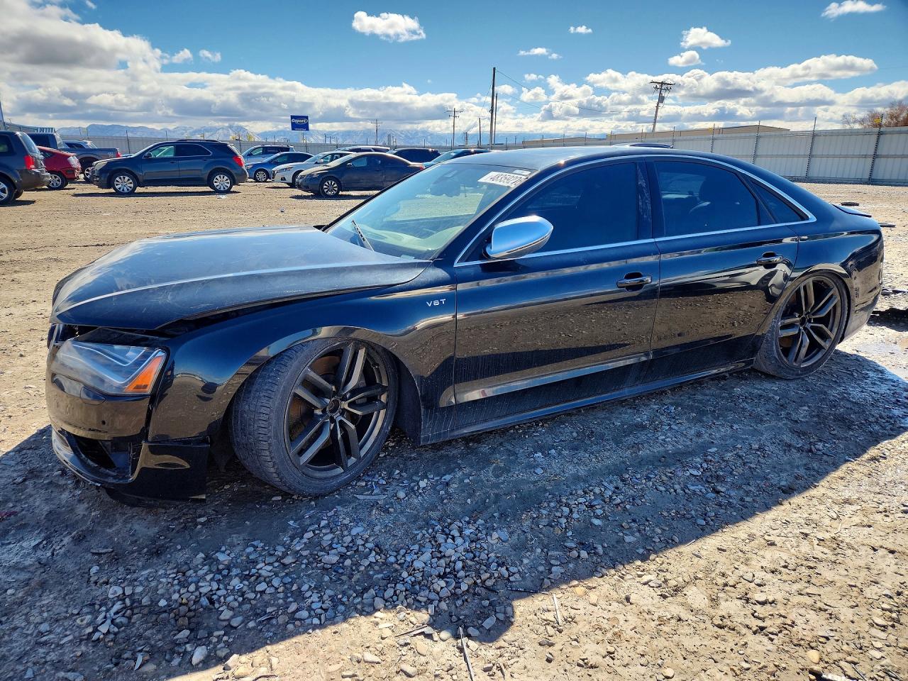 2013 Audi S8, VIN WAUD2AFD0DN019746 — Front end