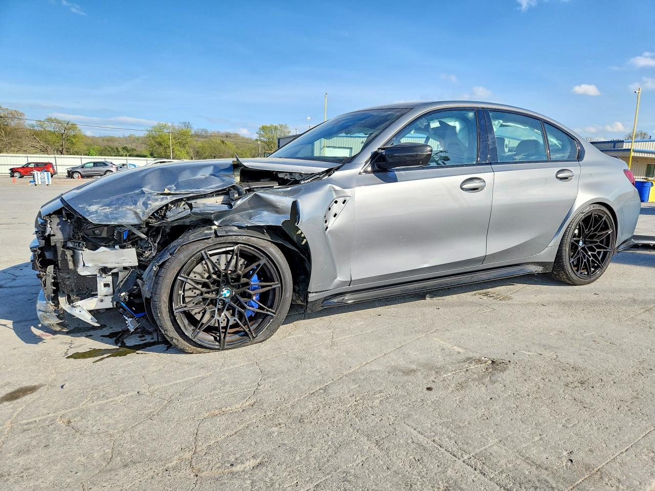 2025 BMW M3 Competition xDrive, VIN WBS33HJ02SFU38108 — Перед