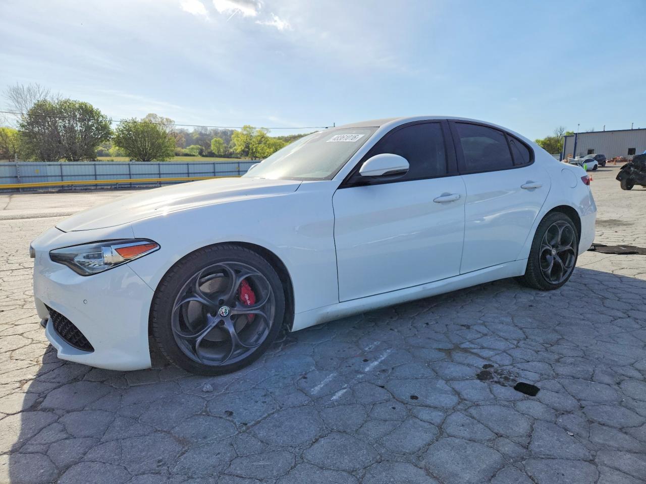 2018 Alfa Romeo Giulia Ti Sport, VIN ZARFAECN2J7573220 — Minor dents and scratches