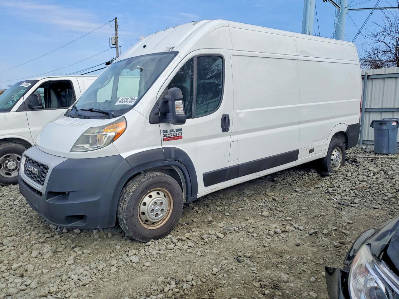 2019 Ram ProMaster Cargo, VIN 3C6TRVDG3KE525529 — Minor dents and scratches
