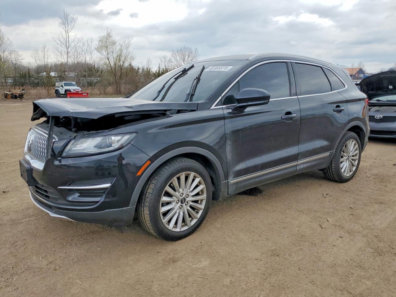 2019 Lincoln MKC Standard, VIN 5LMCJ1C99KUL12316 — Interior fire