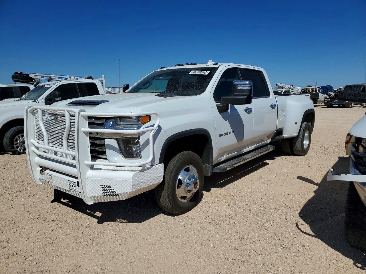 2023 Chevrolet Silverado 3500HD LTZ, VIN 1GC4YUEYXPF151788 — Stripped