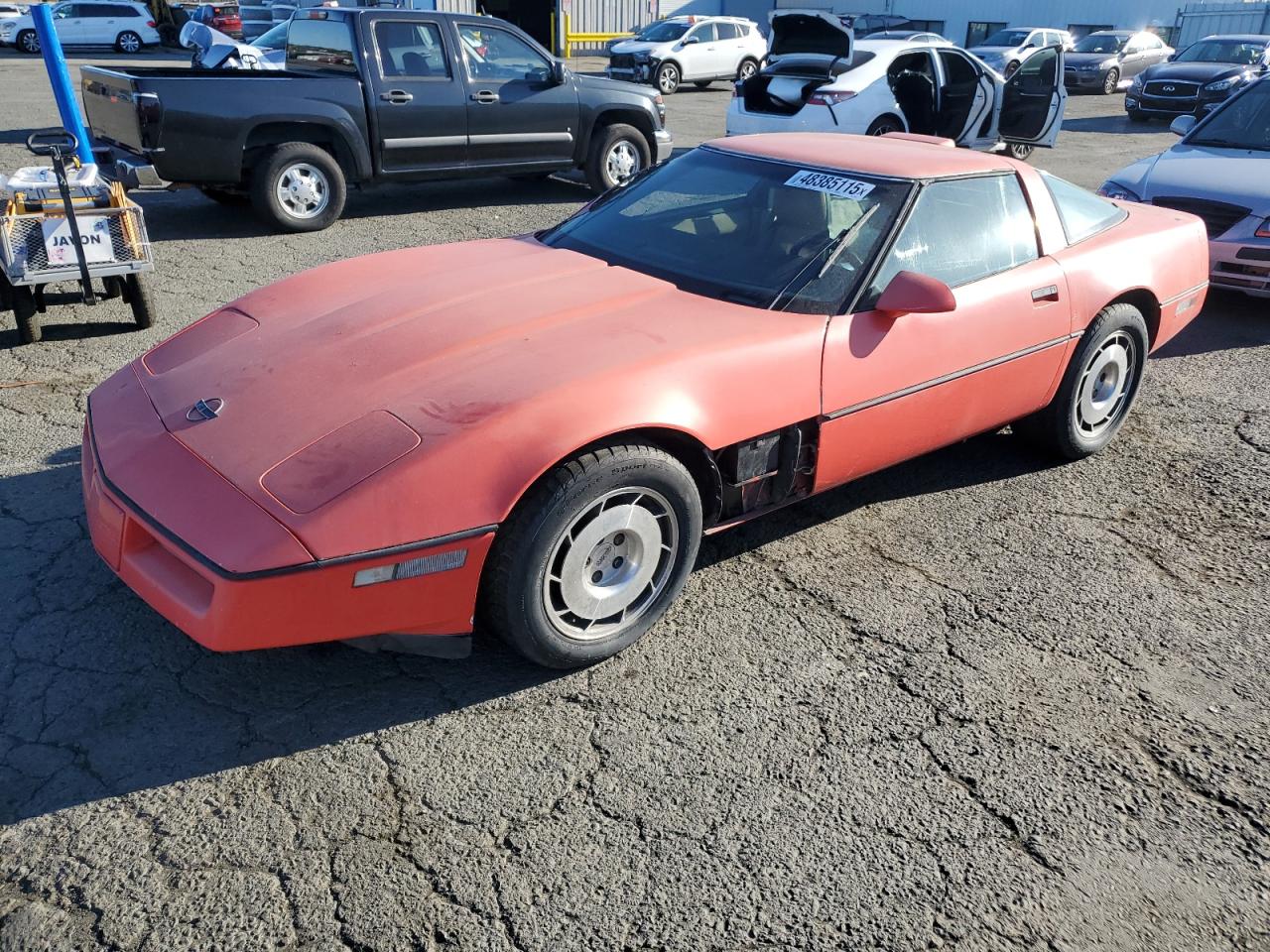 1987 Chevrolet Corvette, VIN 1G1YY218XH5127681 — Mechanical