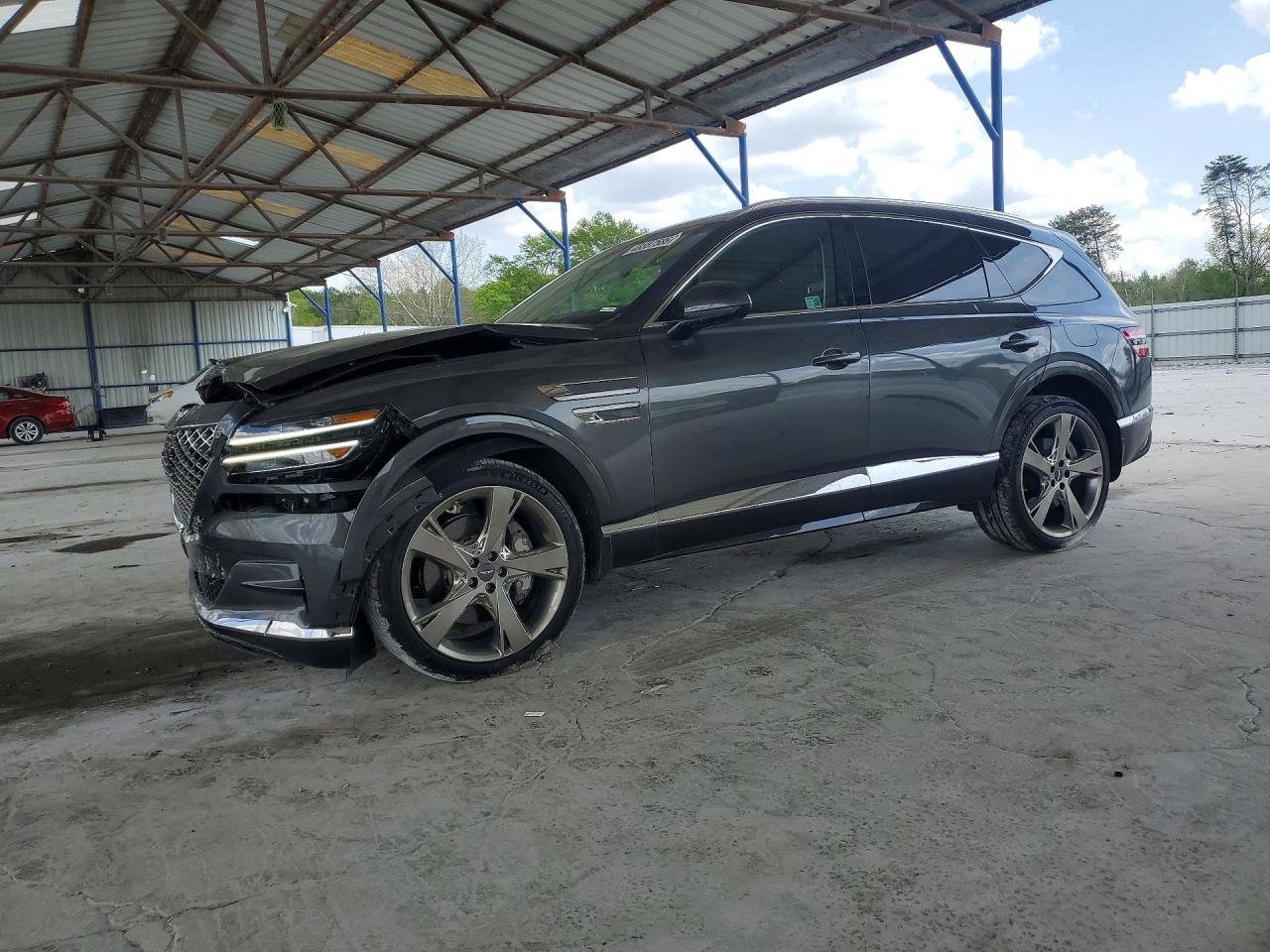 2024 Genesis GV80, VIN KMUHCESC9RU172271 — Front end