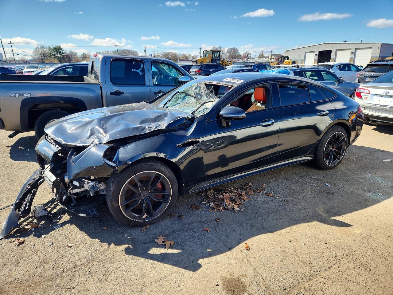 2022 Mercedes-Benz AMG GT 43, VIN W1K7X5KBXNA047761 — Front end