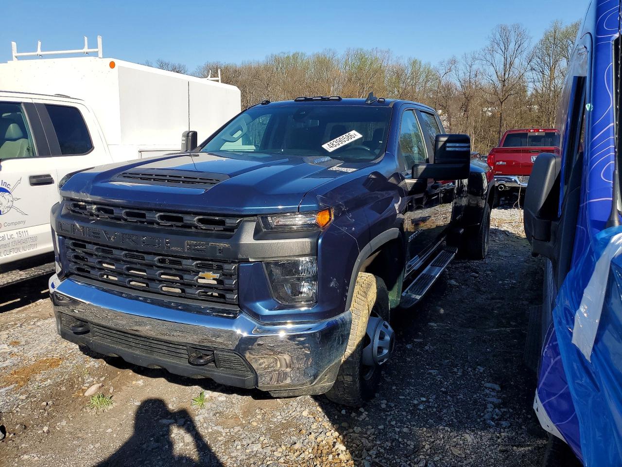 2023 Chevrolet Silverado 3500HD Work Truck, VIN 1GC4YSEY4PF120816 — Normal wear