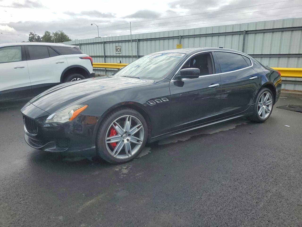 2014 Maserati Quattroporte S Q4, VIN ZAM56RRA2E1122005 — Перед