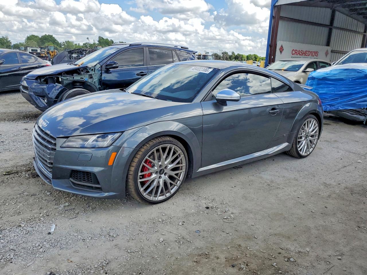2016 Audi TTS 2.0T, VIN TRUC1AFV1G1031254 — Side