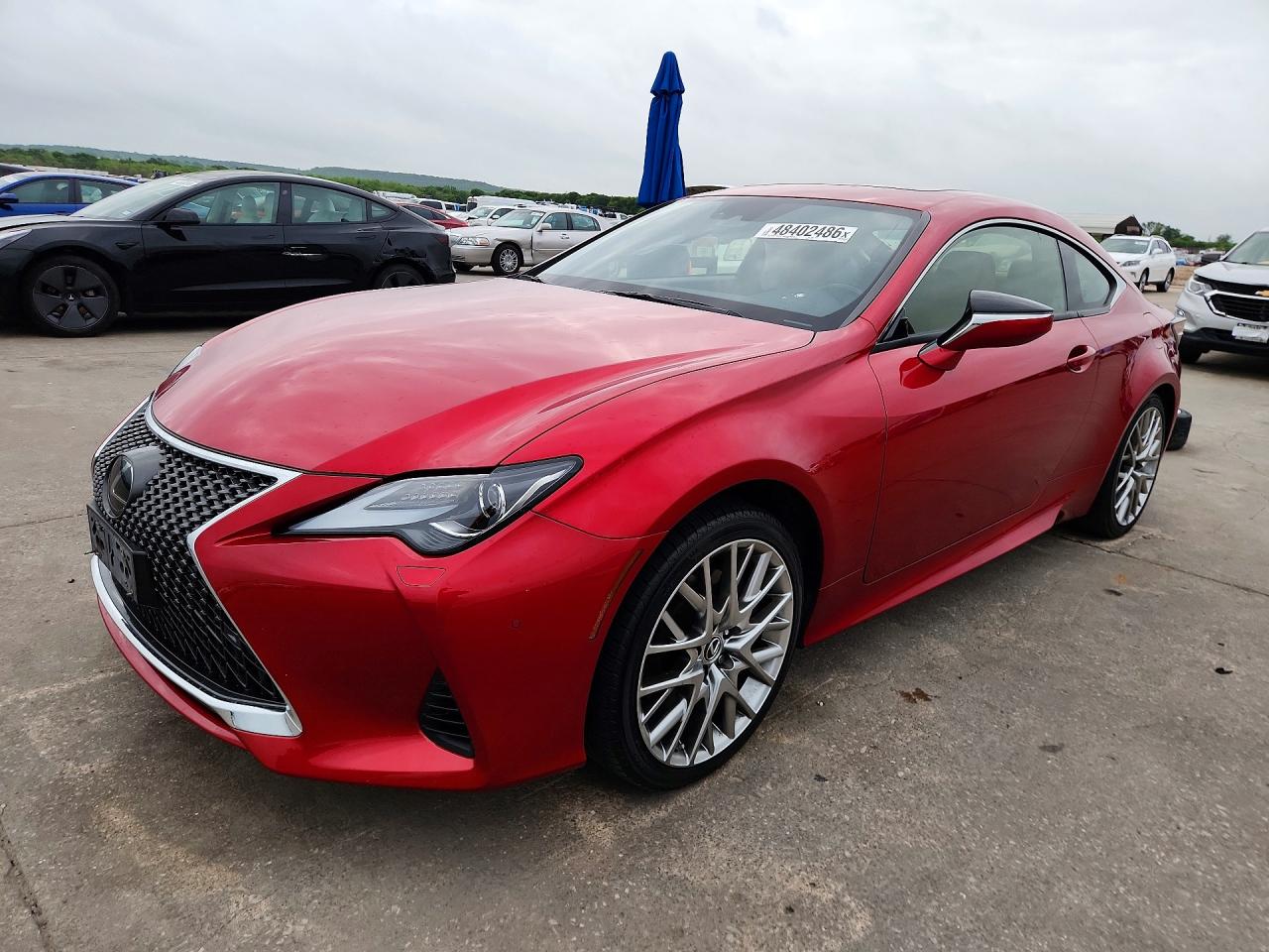 2020 Lexus RC 300, VIN JTHD85EC3L5005984 — Side