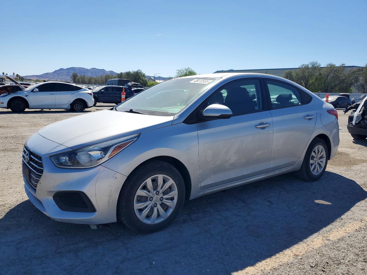 2021 Hyundai Accent SE, VIN 3KPC24A69ME138070 — Rear end