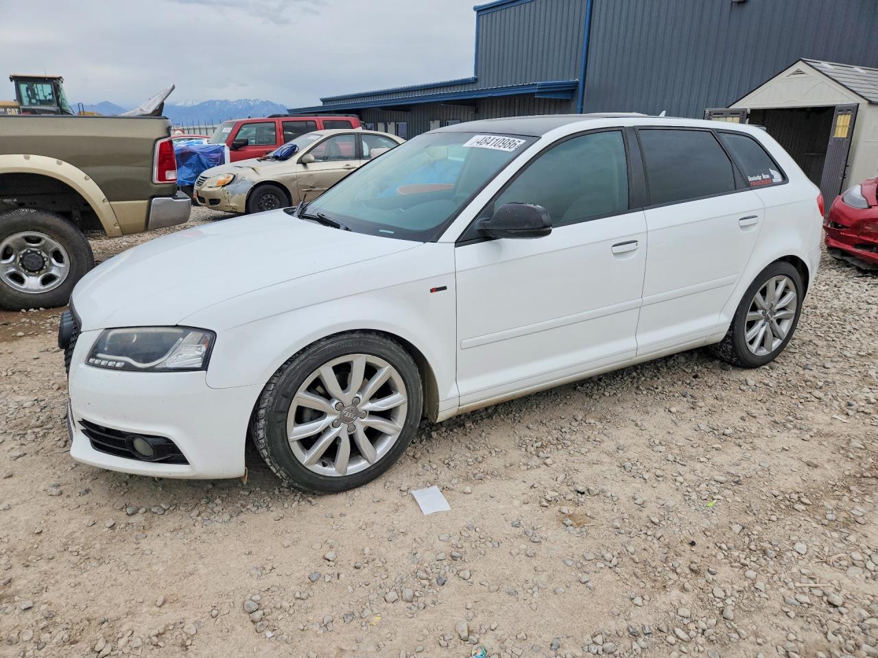 2011 Audi A3 Premium, VIN WAUBJBFM5BA057042 — Rear end