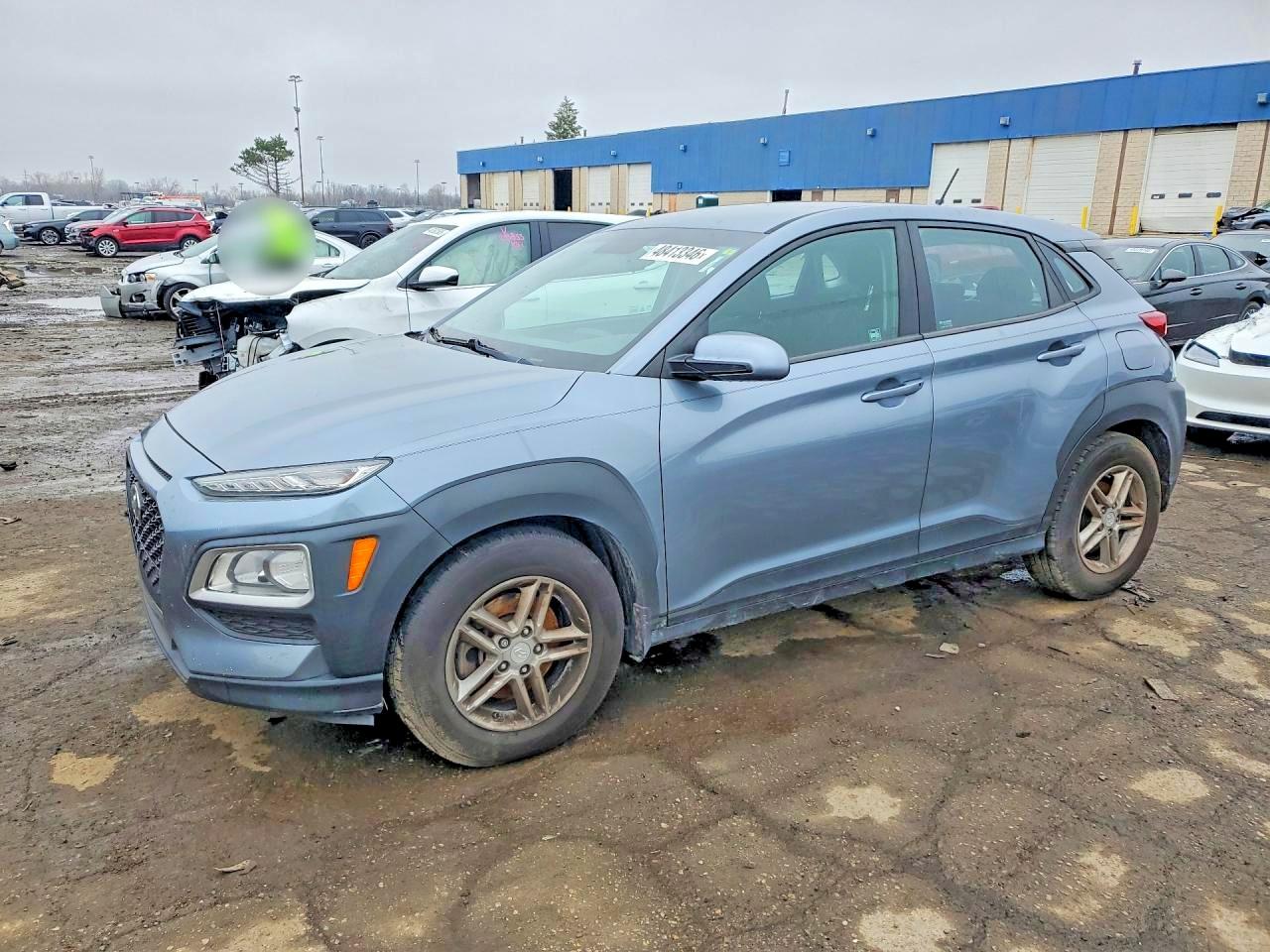 2018 Hyundai Kona SE, VIN KM8K1CAA1JU100077 — Front end