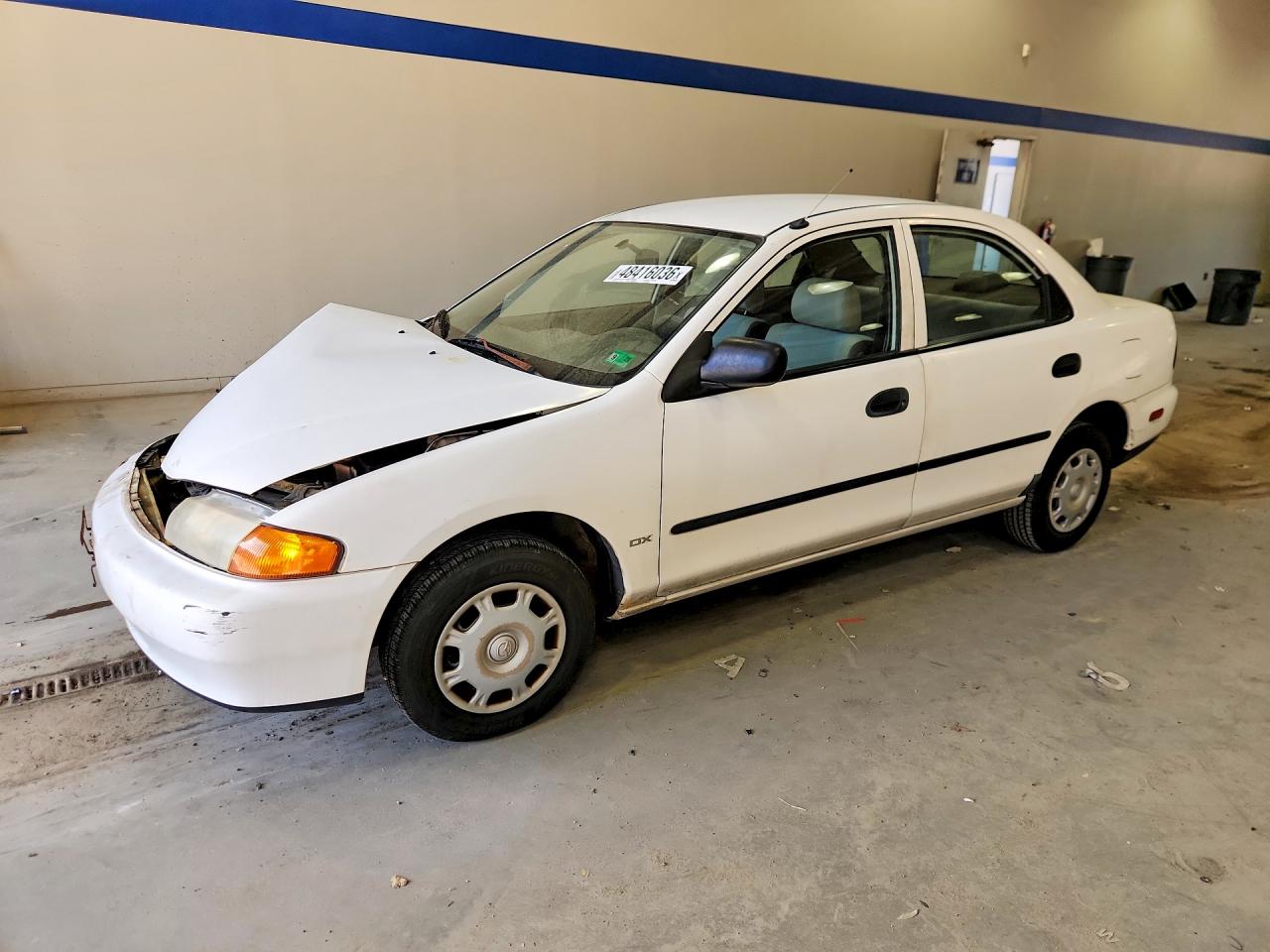 1998 Mazda Protege DX, VIN JM1BC1411W0232494 — Front end