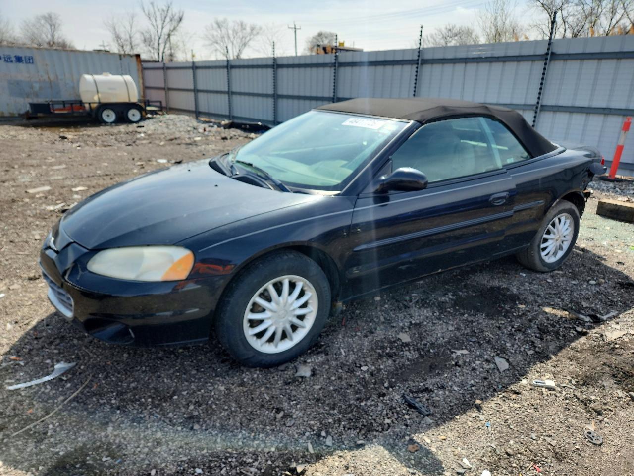 2003 Chrysler Sebring LXi, VIN 1C3EL55T43N553369 — Зад