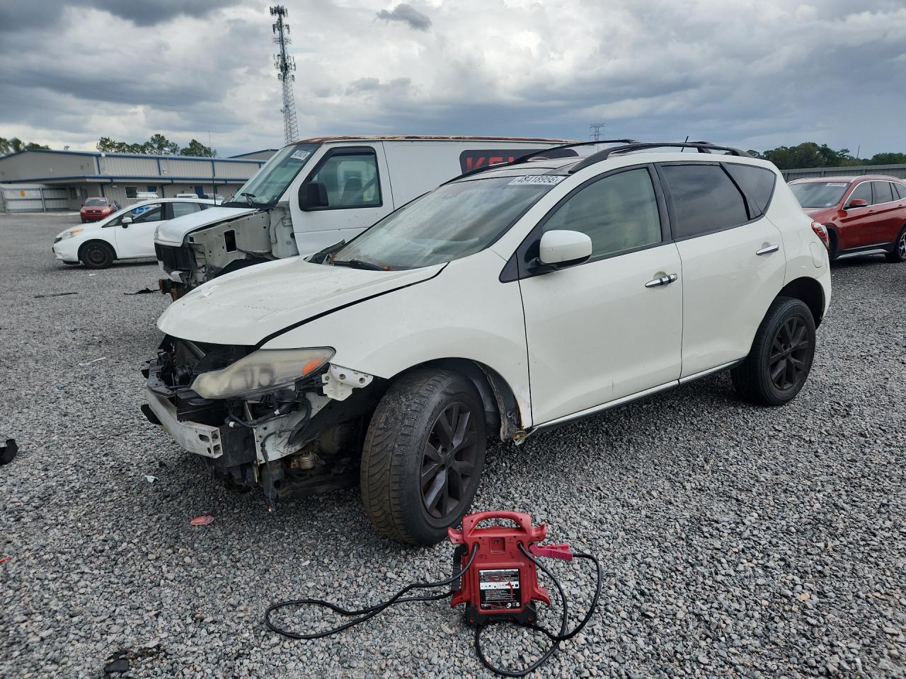 2011 Nissan Murano LE, VIN JN8AZ1MW5BW152164 — Front end