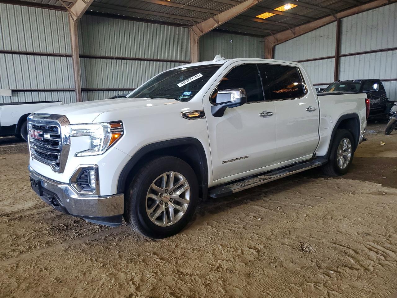 2021 GMC Sierra 1500 SLT, VIN 3GTP8DED6MG217404 — Vandalism