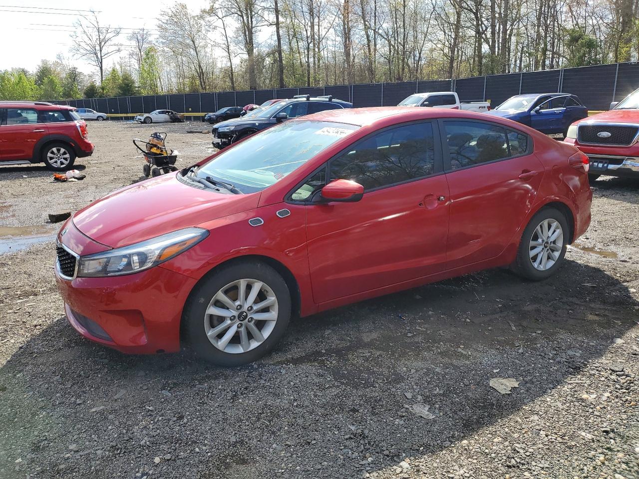 2017 Kia Forte S, VIN 3KPFL4A74HE057745 — Vandalism