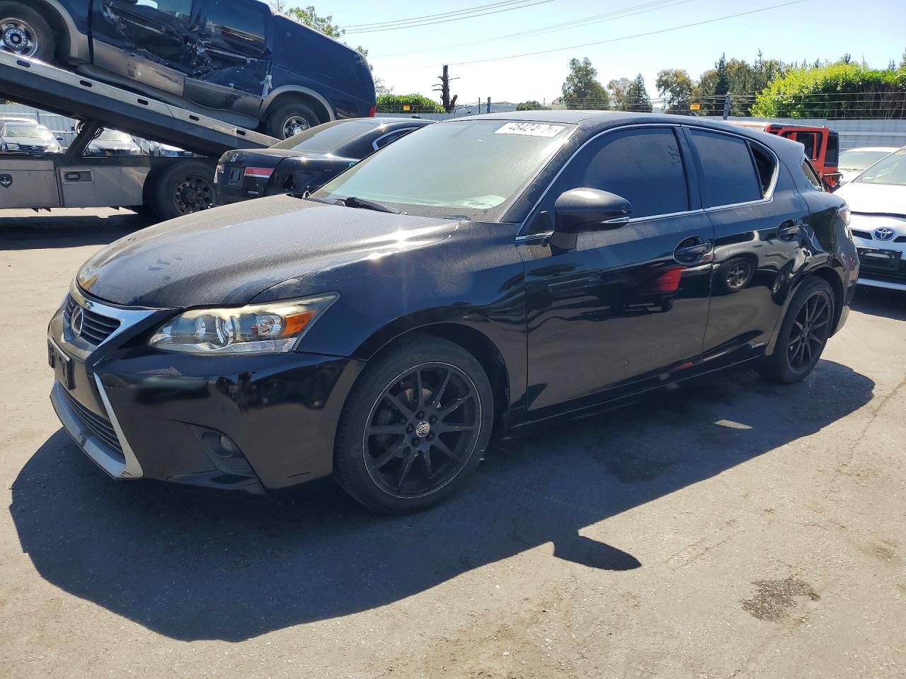 2014 Lexus CT 200h, VIN JTHKD5BH5E2197996 — Vandalism