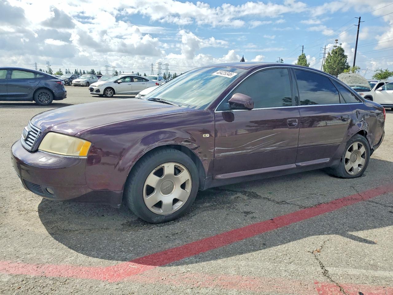 2004 Audi A6, VIN WAUML54B54N099776 — All over
