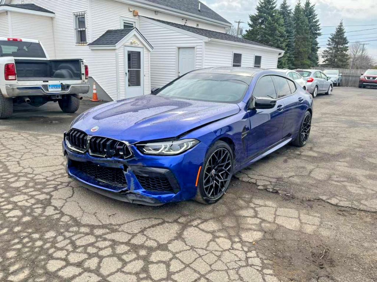 2023 BMW M8 Competition, VIN WBSGV0C08PCM43252 — Front end