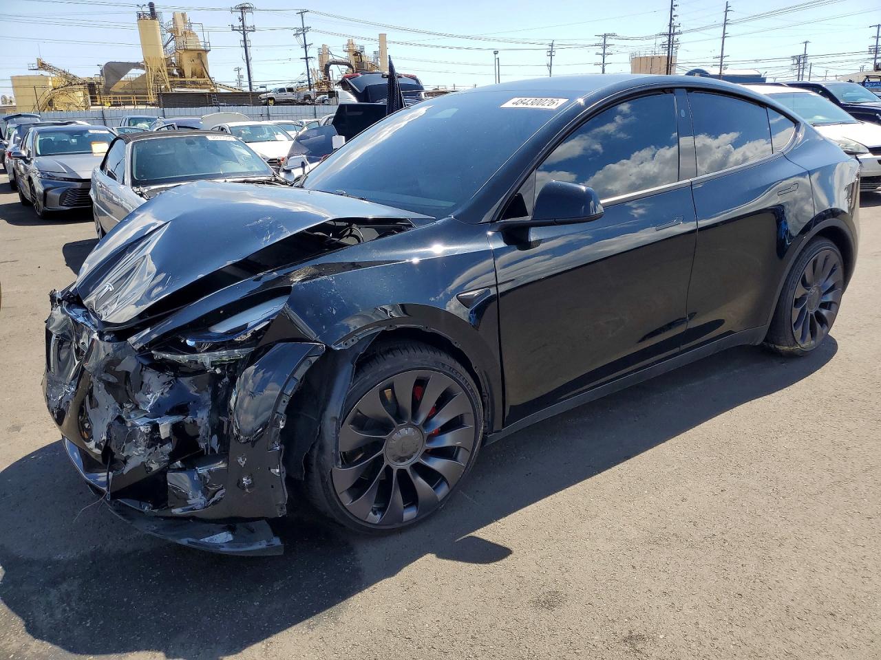2024 Tesla Model Y Performance, VIN 7SAYGDEF8RF118656 — Front end