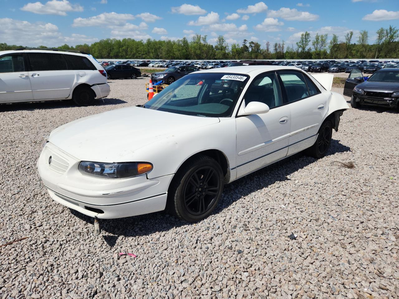 2003 Buick Regal LS, VIN 2G4WB52KX31155935 — Rear end