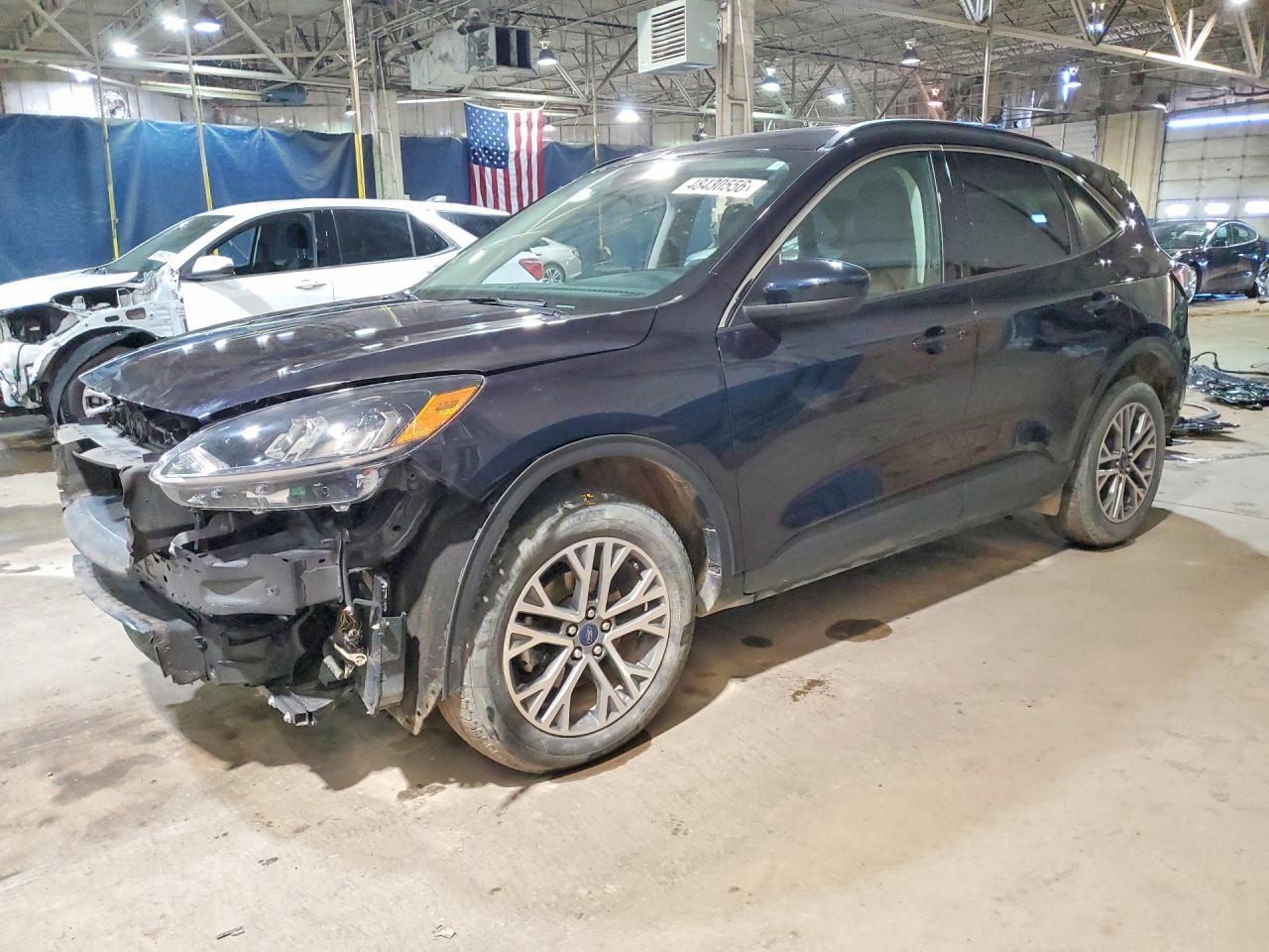 2021 Ford Escape SEL, VIN 1FMCU9H60MUA86404 — Stripped