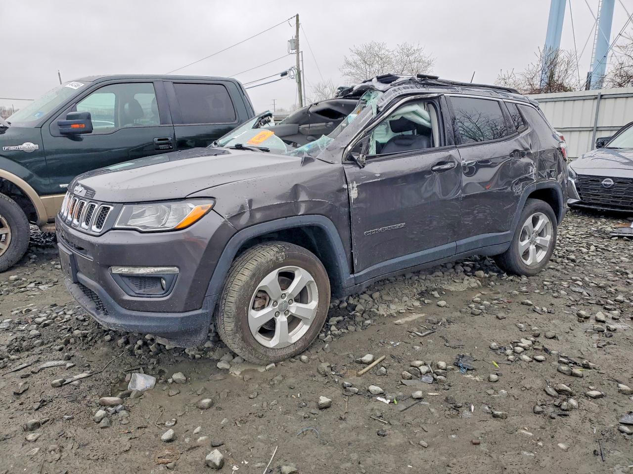 2020 Jeep Compass Latitude, VIN 3C4NJDBB3LT165153 — Biohazard / chemical