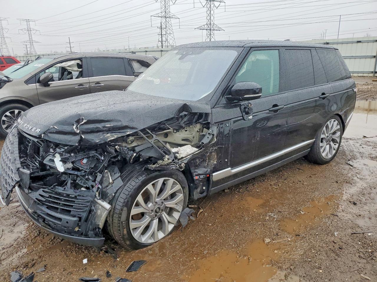 2022 Land Rover Range Rover Westminster, VIN SALGS2RU6NA464804 — Front end