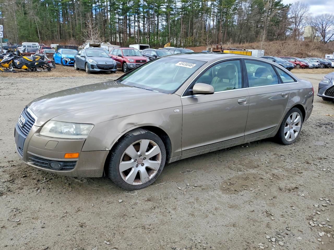 2005 Audi A6, VIN WAUDG74F05N103513 — Front end
