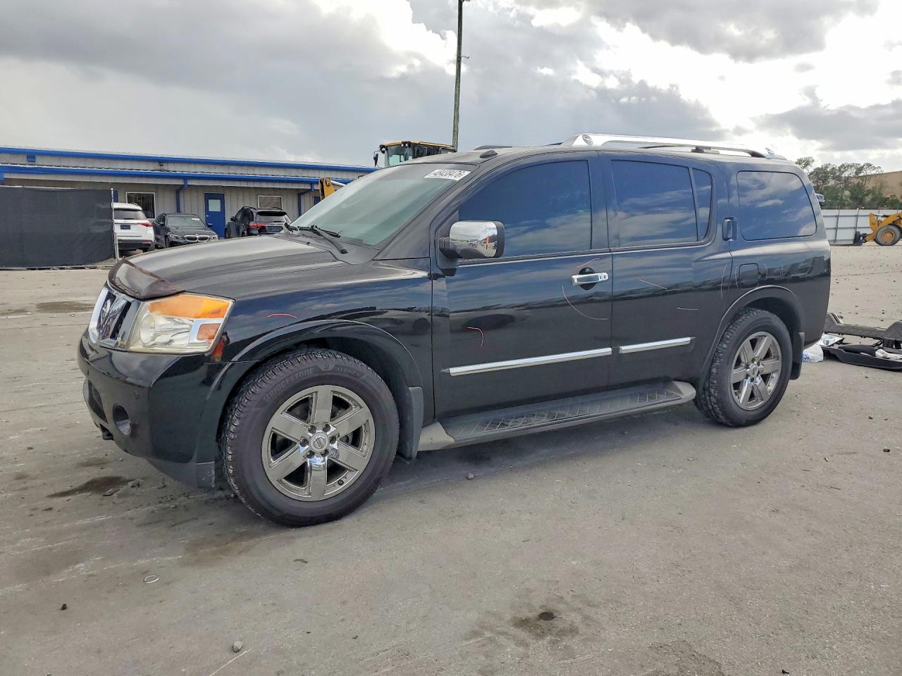 2011 Nissan Armada Platinum, VIN 5N1BA0NF4BN601187 — Rear end
