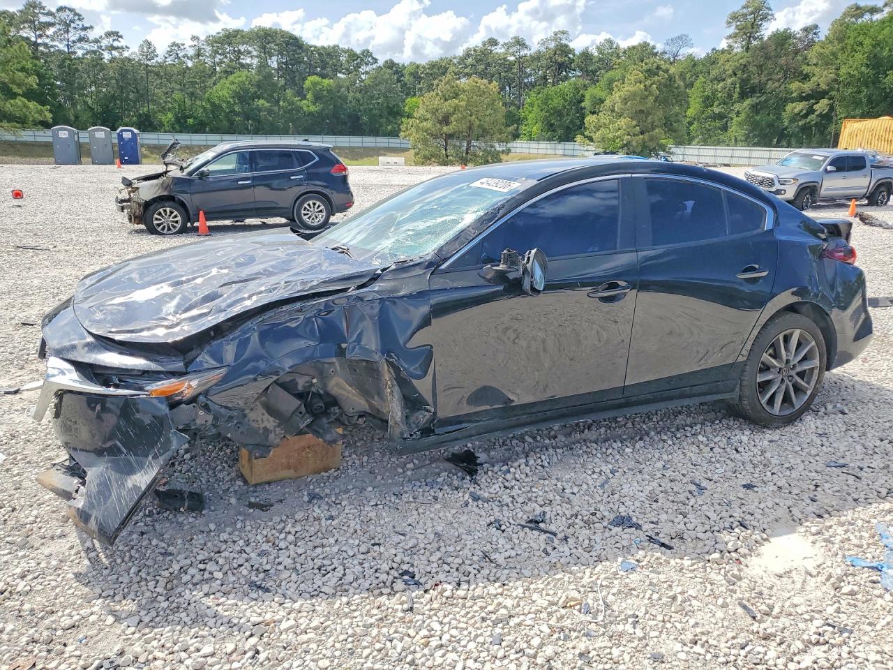 2022 Mazda 3 Select, VIN 3MZBPABL2NM313991 — Опрокидывание