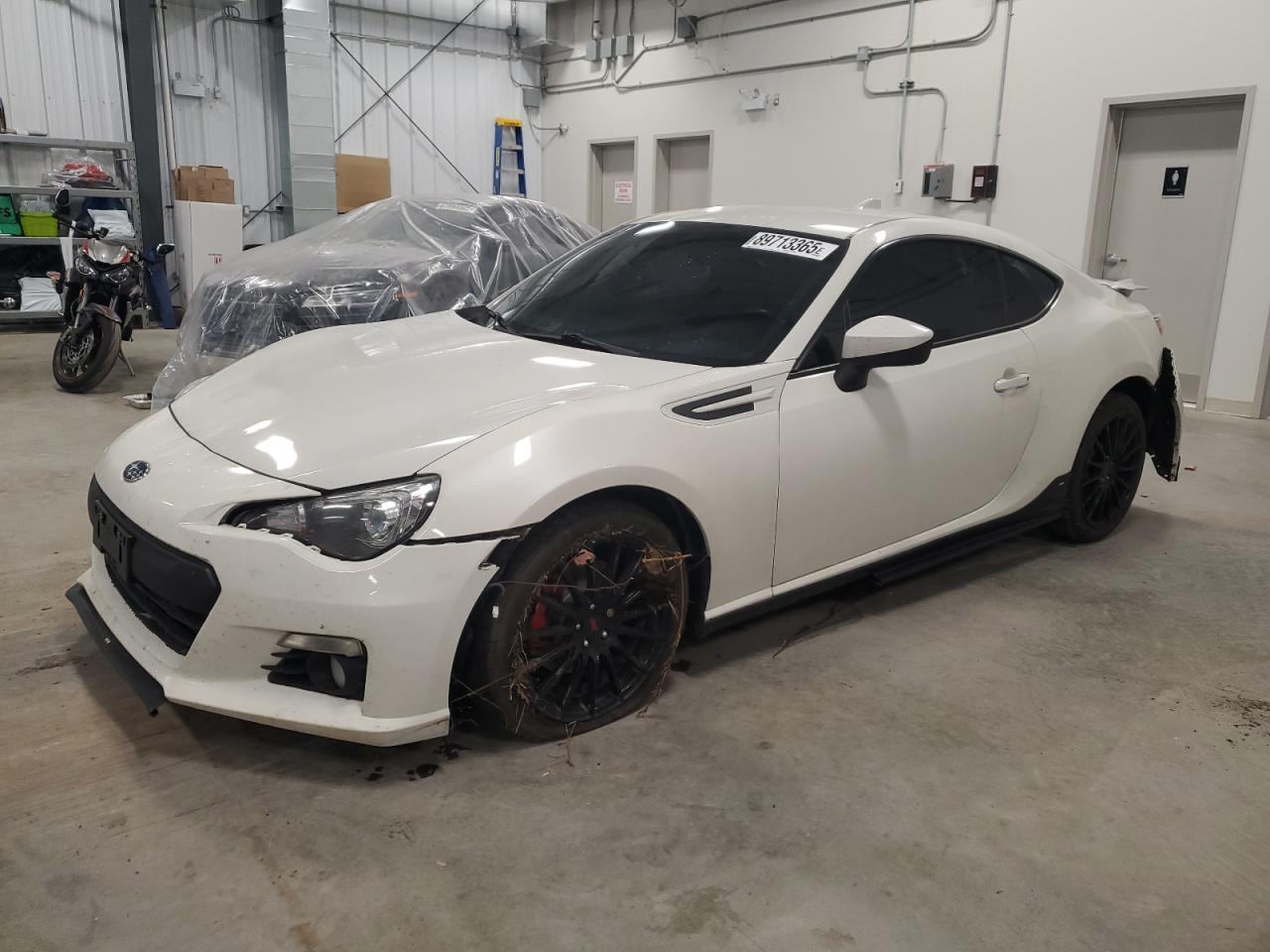 2015 Subaru BRZ Limited, VIN JF1ZCAC18F9600185 — Rear end