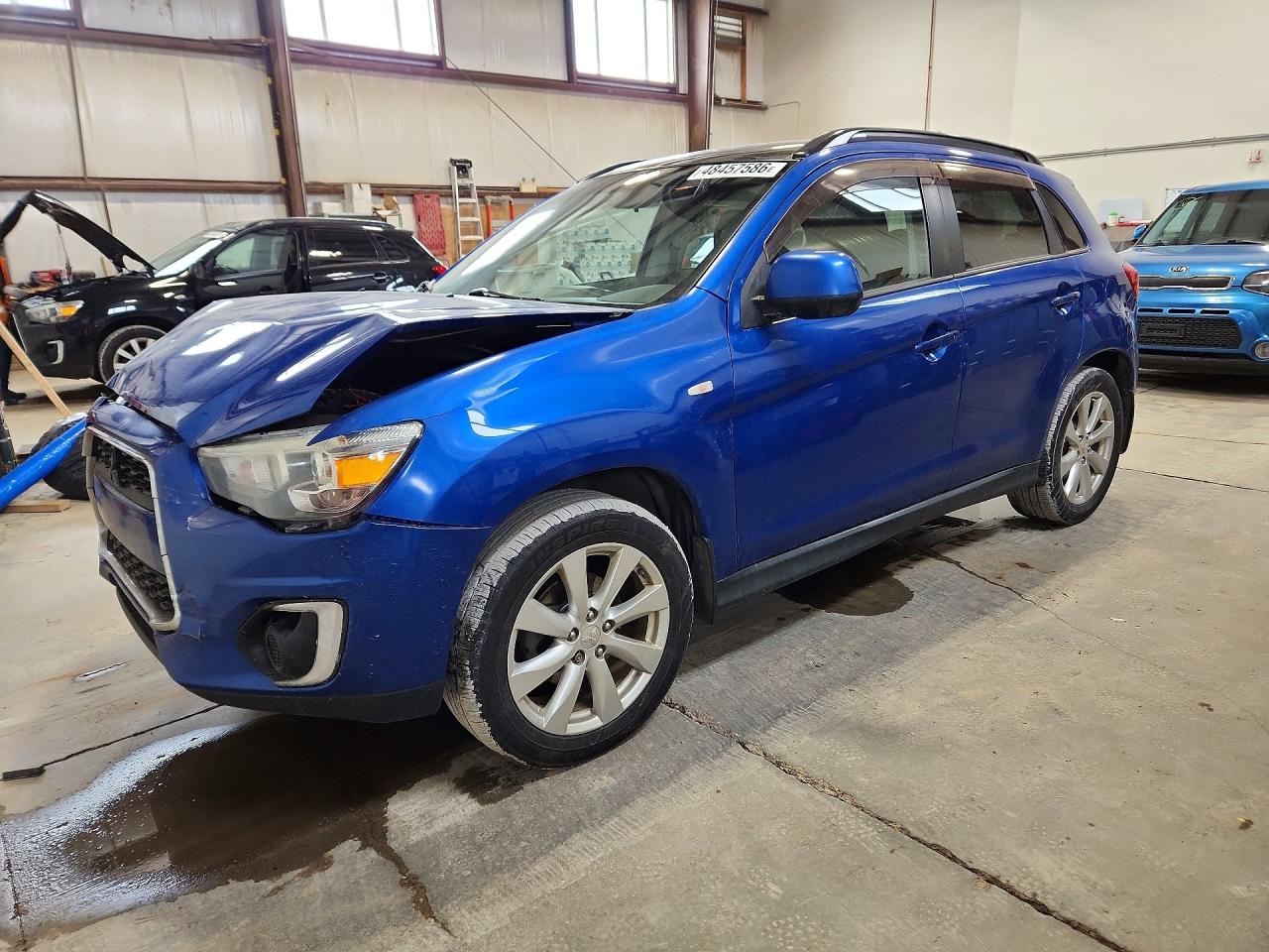 2015 Mitsubishi Outlander Sport SE, VIN 4A4AJ4AU3FE603443 — Front end
