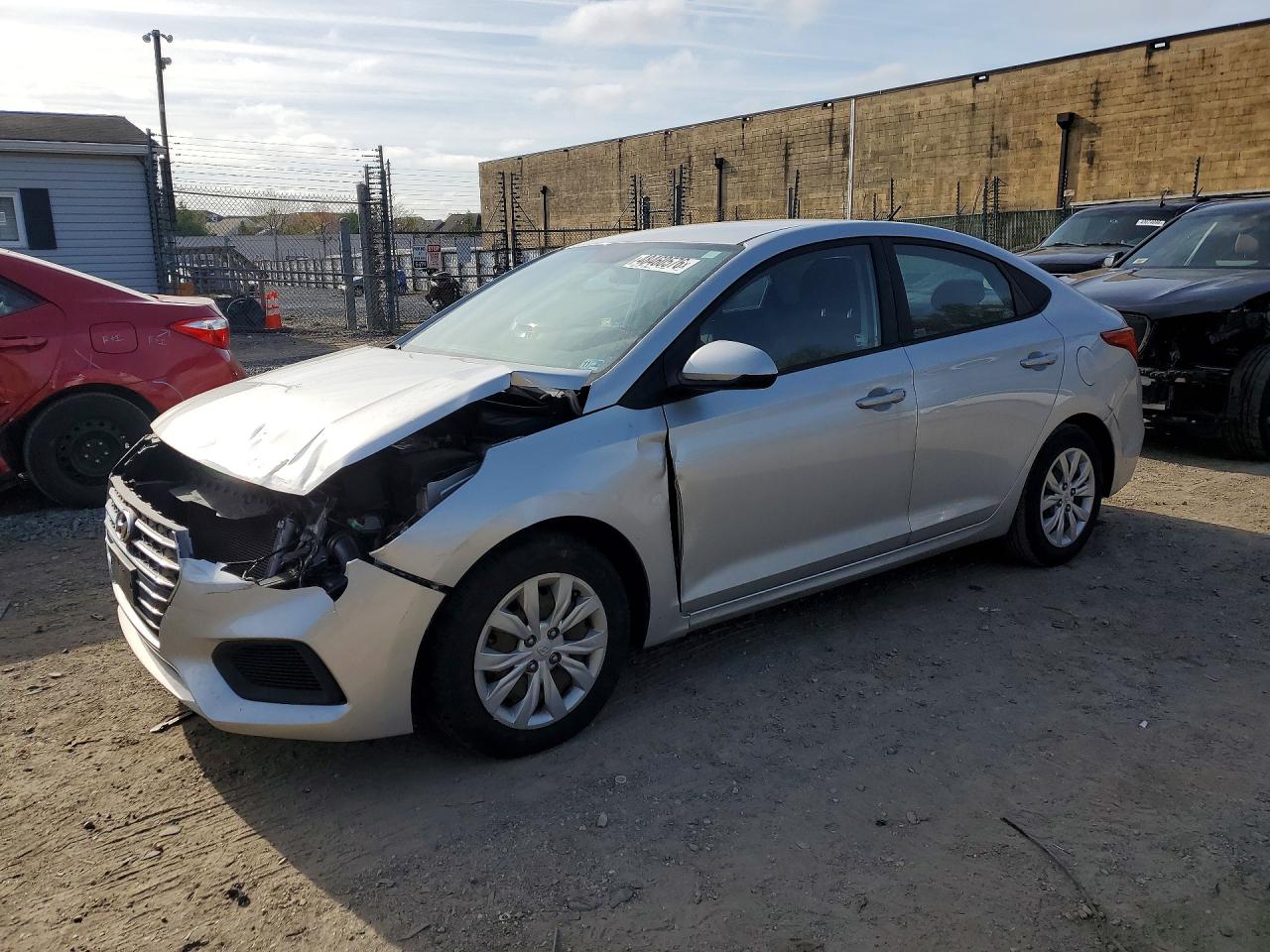 2020 Hyundai Accent SE, VIN 3KPC24A61LE109550 — Front end