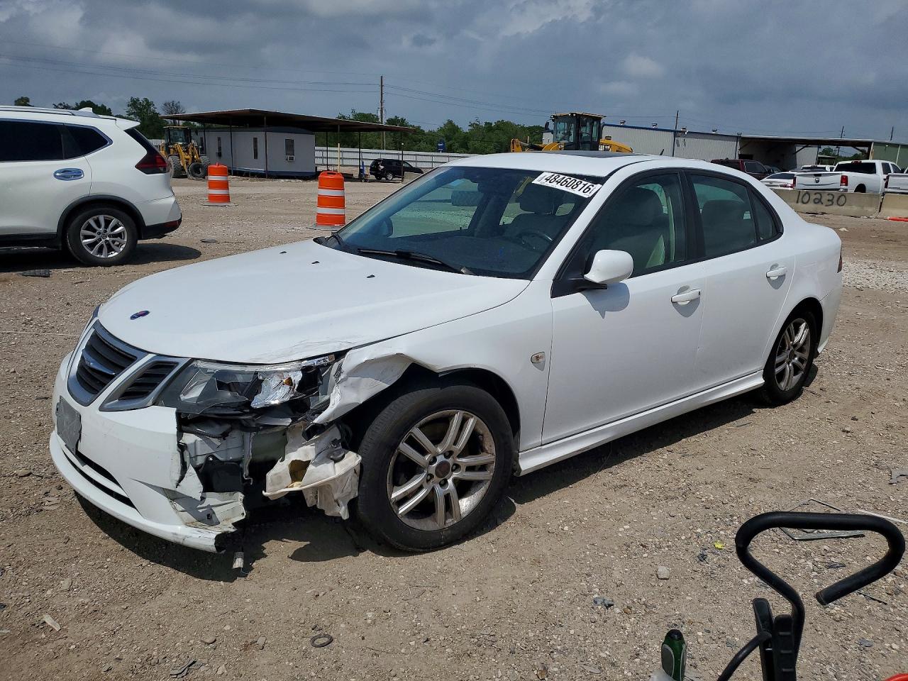 2011 Saab 9-3, VIN YS3FA4CY1B1314746 — Front end