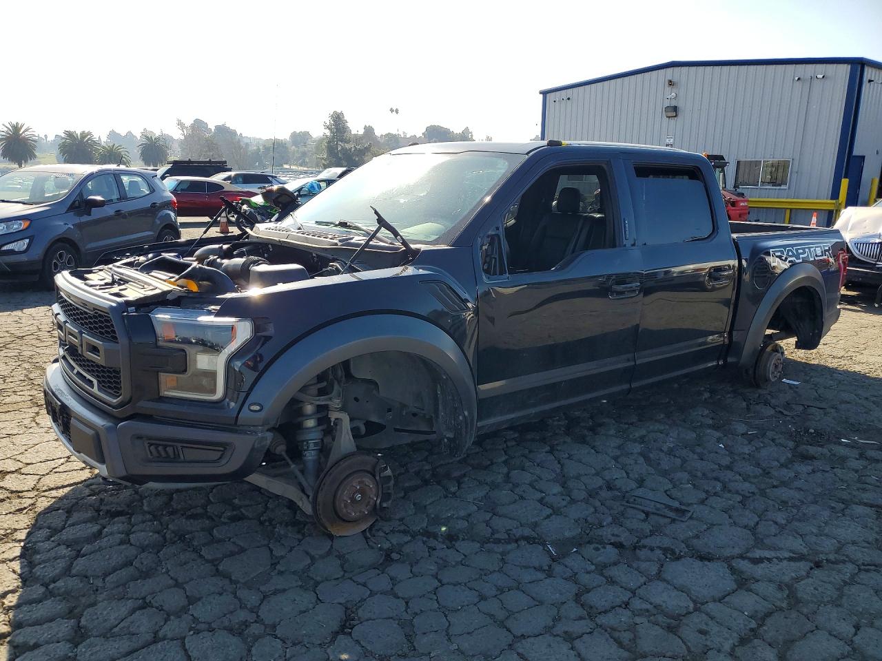2018 Ford F-150 Raptor, VIN 1FTFW1RG6JFE49308 — Stripped