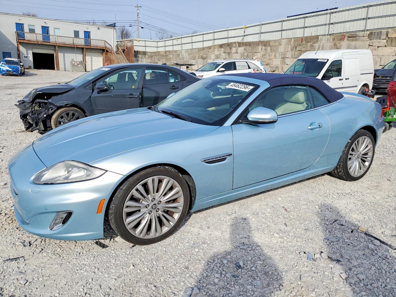 2012 Jaguar XK, VIN SAJWA4GBXCLB46984 — Minor dents and scratches