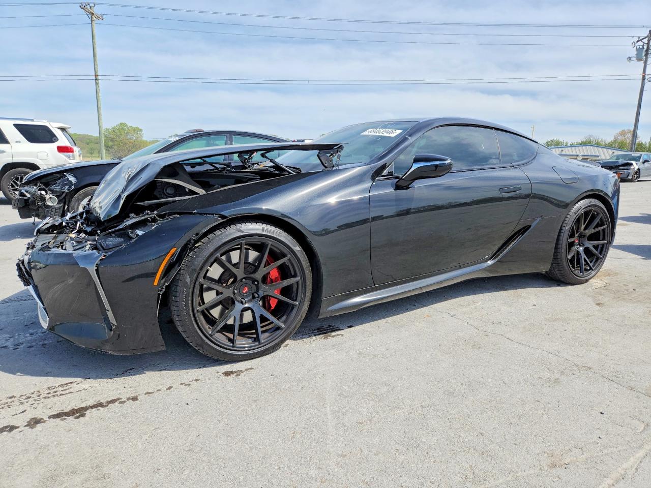 2018 Lexus LC 500h, VIN JTHHP5AY0JA005290 — Front end